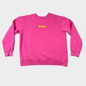 Poppi Soda Iconic Flavor Forever Pink Sweatshirt Crewneck Target Merch XL